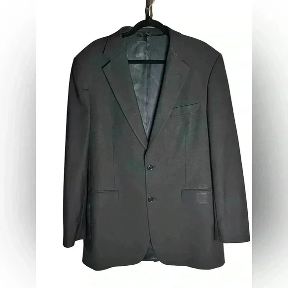 Brooks Brothers 346 Mens 41T Sport Coat Gray Wool Blend Blazer - Picture 1 of 10